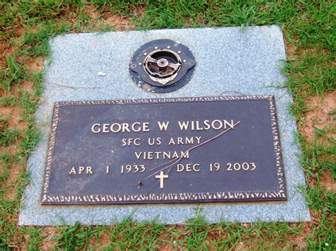 George W Wilson (1933-2003) - Find a Grave Memorial