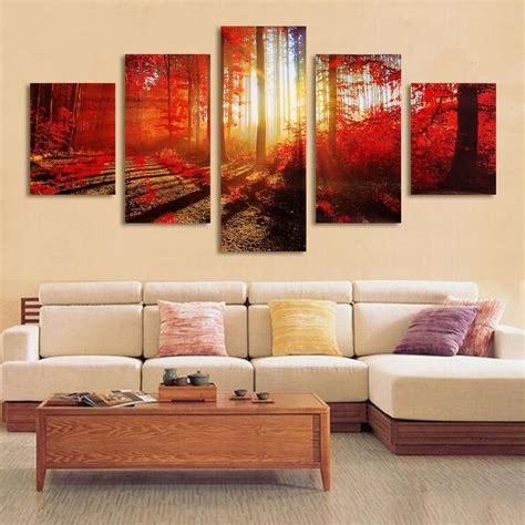 On Clearance My. Way Frameless Canvas Wall Art Prints Pictures, Modern Abstract Paintings ...