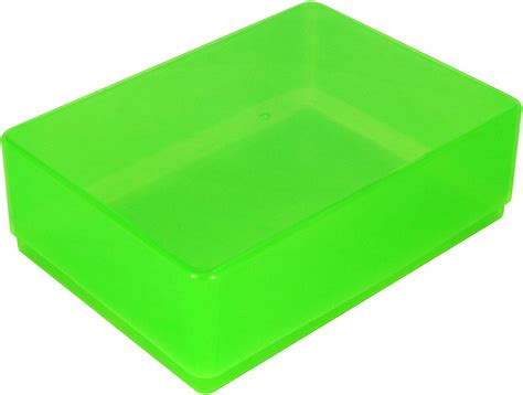 Amazon.com : 10 x Colour A6 Plastic Storage Box, Holds A6 Paper or Cards, L166xW118xH55mm ...