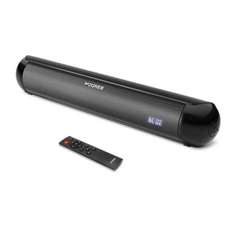 Wogree Small Sound Bars for TV, Soundbar with Subwoofer Mini Surround Soundbar Speakers System ...