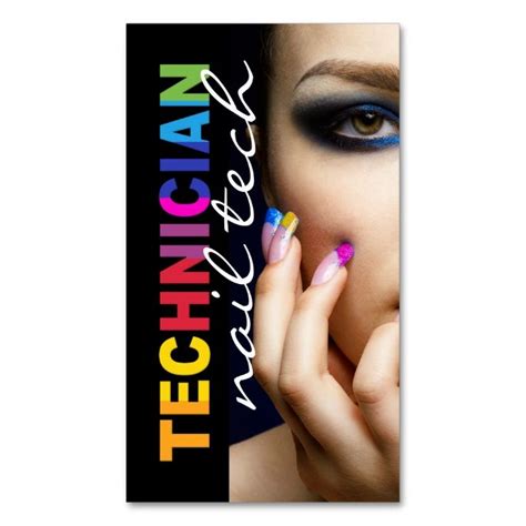 1938 best images about Nail Technician Business Cards on Pinterest | Business card templates ...