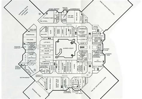 Square One Mall (Mall Directory Map) 1997 R/mississauga, 51% OFF