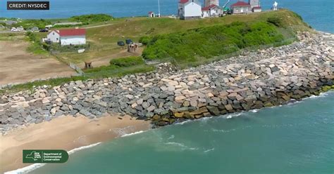 Montauk Point Lighthouse reopens after restoration project - CBS New York