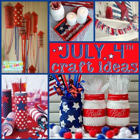 Fourth of July Craft Ideas: Patriotic Mantles and Centerpieces | Mimi's Dollhouse