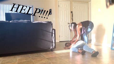 I FAINTED (PRANK)!!!! - YouTube