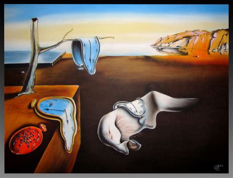 Salvador Dali Clock Painting at PaintingValley.com | Explore collection of Salvador Dali Clock ...