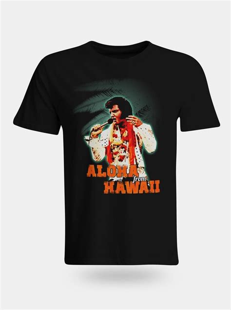 Elvis Aloha From Hawaii Men T-shirt Size S 5XL Gift for Fan | Etsy