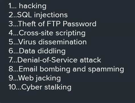 Examples Of Cyber Crimes - astonishingceiyrs