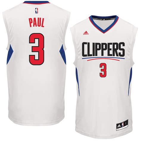 Chris Paul LA Clippers adidas Home Replica Basketball Jersey - White