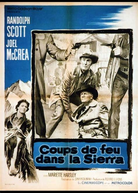 poster RIDE THE HIGH COUNTRY Sam Peckinpah - CINESUD movie posters