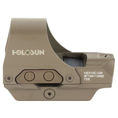 Holosun Technologies HE510C-GR (Green), Flat Dark Earth - Ibex Armament