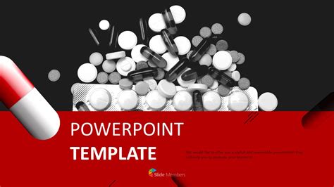 Free PowerPoint Template Design - Pills