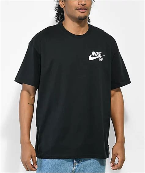 Nike SB Logo Black & White T-Shirt