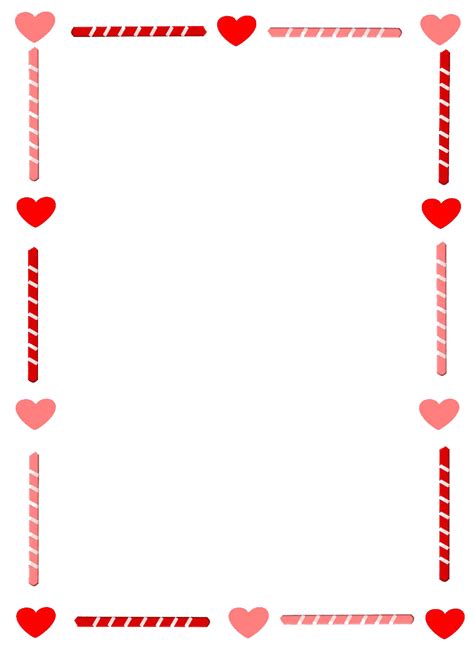 Valentines Day Border PNG Images - PNG All | PNG All