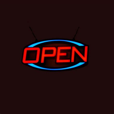 Large LED Flashing Open Sign | Big Banner Australia