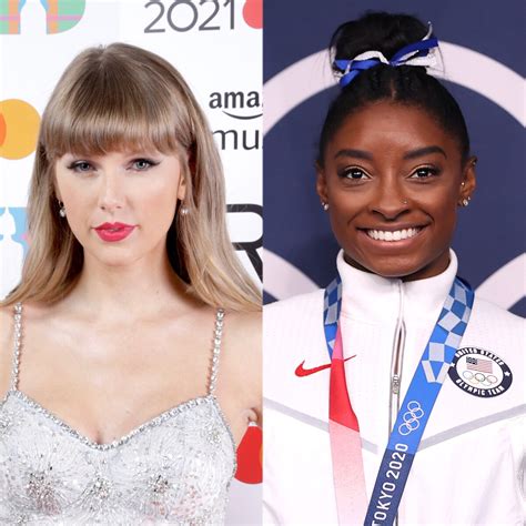 Taylor Swift Tells Simone Biles She "Cried" Seeing Her "Resilience" At ...