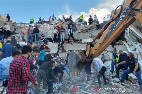 Korban Tewas Gempa Turki dan Kepulauan Yunani Jadi 19 Orang - INSIDELOMBOK