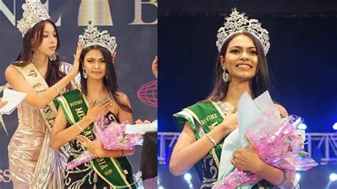 Priyan Sain Makes History by Winning Miss Earth India 2023 Crown - Sangri Today