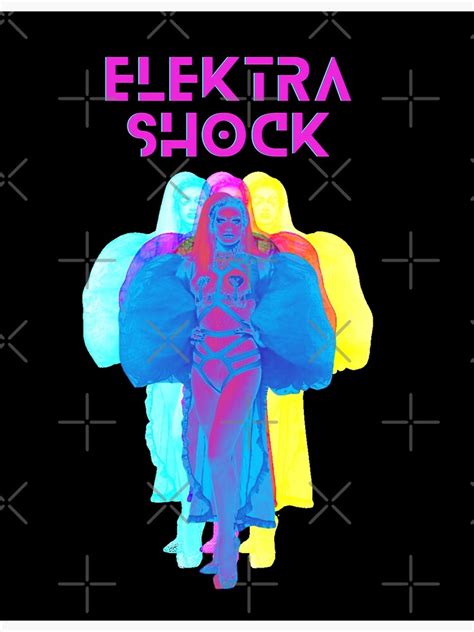 "Elektra Shock Drag Race Down Under" Poster by Dominique11 | Redbubble