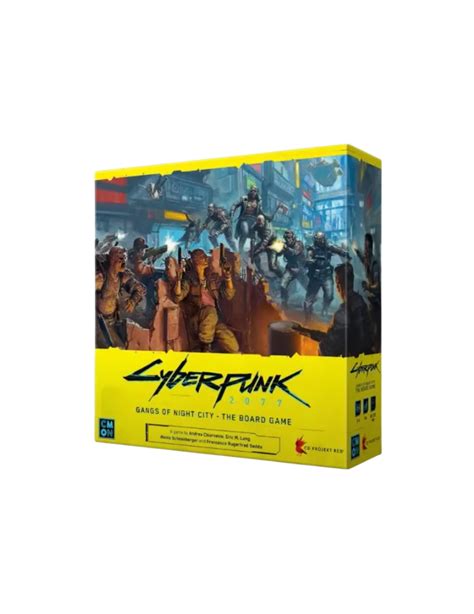 Cyberpunk 2077 Gangs Of Night City Edgerunner Pledge Kickstarter Board Game The Game Steward ...