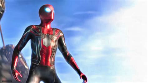 1920x1080 Spiderman In Avengers Infinity War 2018 4K Artwork Laptop Full HD 1080P HD 4k ...