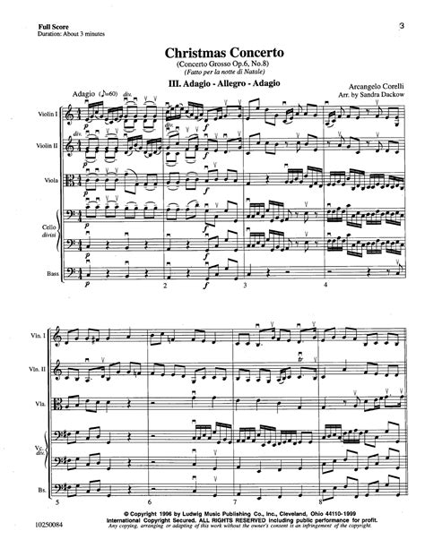 Christmas Concerto by Archangelo Corelli/arr. San | J.W. Pepper Sheet Music