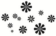 Flower Wall Decals - Floral Wall Stickers | DecalMyWall.com