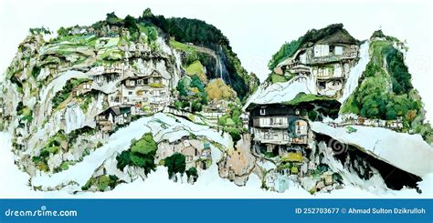 Green city design stock illustration. Illustration of tourism - 252703677