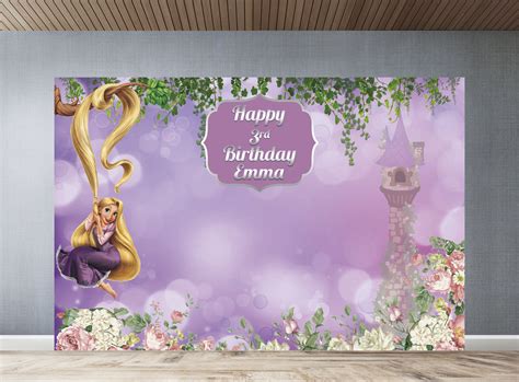 Rapunzel Birthday Backdrop | ubicaciondepersonas.cdmx.gob.mx