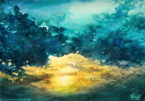 Watercolor Skies Vol. 1 :: Behance