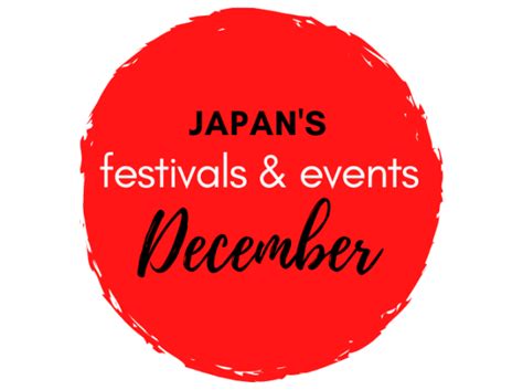 Japan’s festivals & events in December