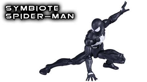 Spider-Man Retro Marvel Legends Symbiote Spider-Man 6-Inch Action ...