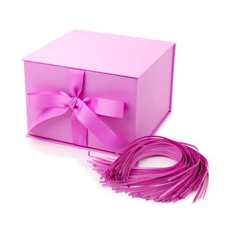 Hallmark Large Solid Color Gift Box (Light Pink) - Walmart.com