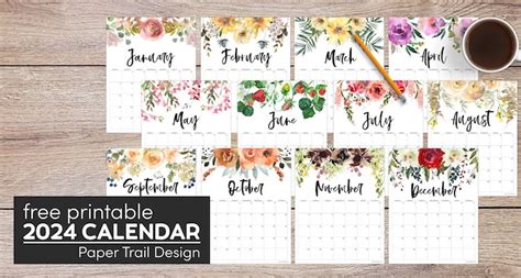 Free Printable 2024 Yearly Calendars To Print Com - May 2024 Calendar With Holidays