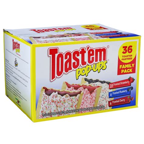 Toast'em Pop-ups Toaster Pastries Family Pack - Shop Toaster Pastries at H-E-B