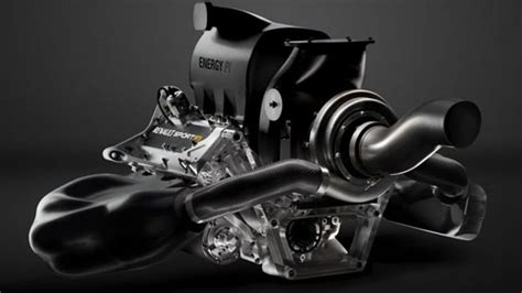 Renault showcases new F1-spec hybrid turbo V6 power unit for 2014 - Autoblog