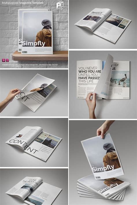 20 Magazine Templates With Creative Print Layout Designs | Magazine ...