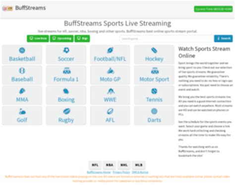 Buffstream Online: Buffstreams.tv at StatsCrop