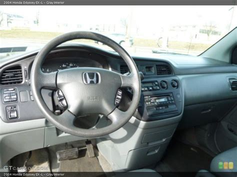 Gray Interior Dashboard for the 2004 Honda Odyssey EX-L #76552067 ...