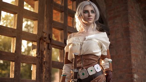 2560x1440 Ciri Witcher 3 Girl Cosplay 4k 1440P Resolution ,HD 4k Wallpapers,Images,Backgrounds ...