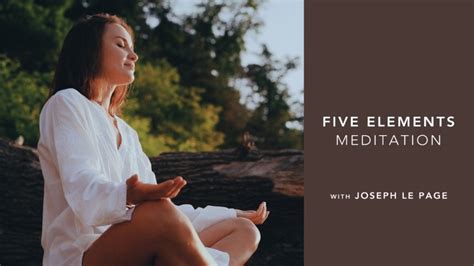 5 Elements Meditation – Integrative Yoga Therapy