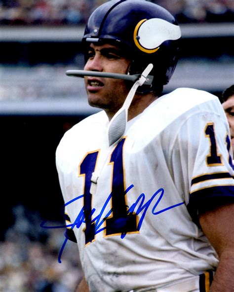 Autographed Joe Kapp Photos | NFL Signed Photo, Picture, Pic