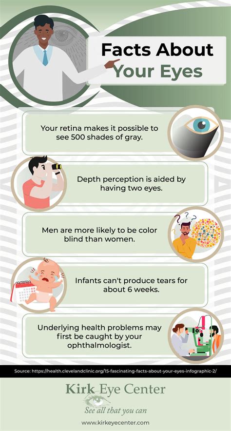 Infographic: Interesting Facts About the Eyes - Kirk Eye Center