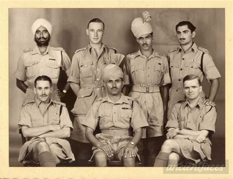 Soldiers from the 15th Punjab Regiment while still part of the British ...