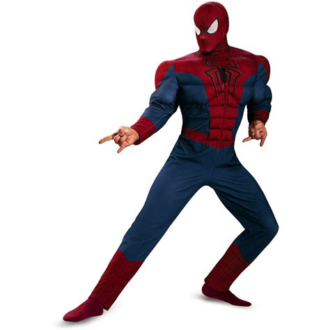 Spider-Man 2 Muscle Men's Adult Halloween Costume - Walmart.com ...