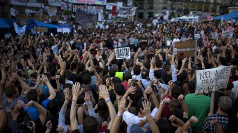 Youth Protests Sweep Spain As Unemployment Soars : NPR