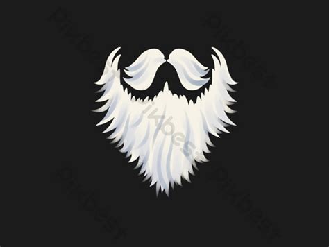 Christmas Santa Beard PNG Images | PSD Free Download - Pikbest