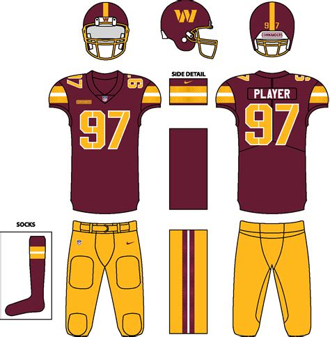 Washington Commanders Concept Uniforms - Concepts - Chris Creamer's ...