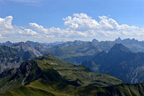 *Aussicht vom Nebelhorn* Foto & Bild | landschaft, berge, gipfel und grate Bilder auf fotocommunity