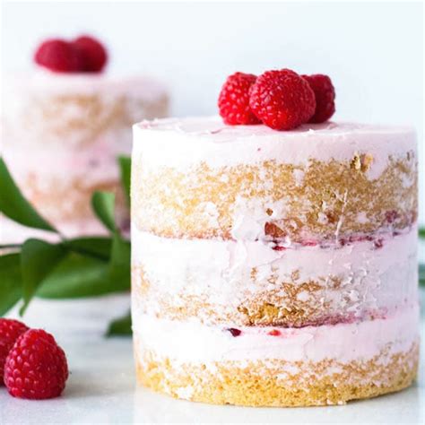 Raspberry Vanilla Mini Cakes | Liv for Cake